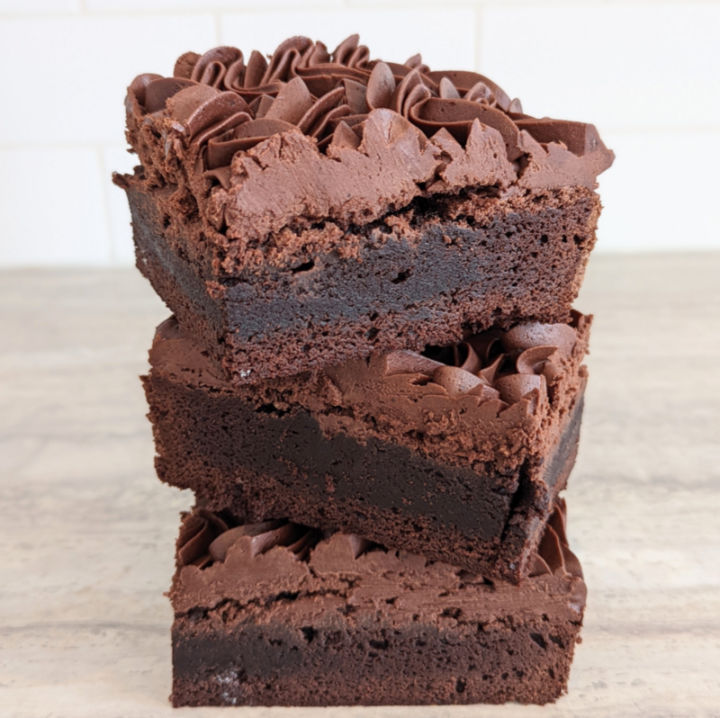 Brownie With Icing
